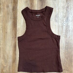 Old Navy tank, xs brown
